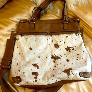 Pony hair Leonello Borghi for Barney’s tote New